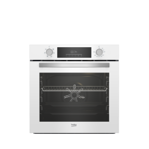 Beko Beyaz Cam Ankastre Set