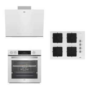 BEKO BUHAR DESTEKLİ FİTFRY BEYAZ ANKASTRE SETİ