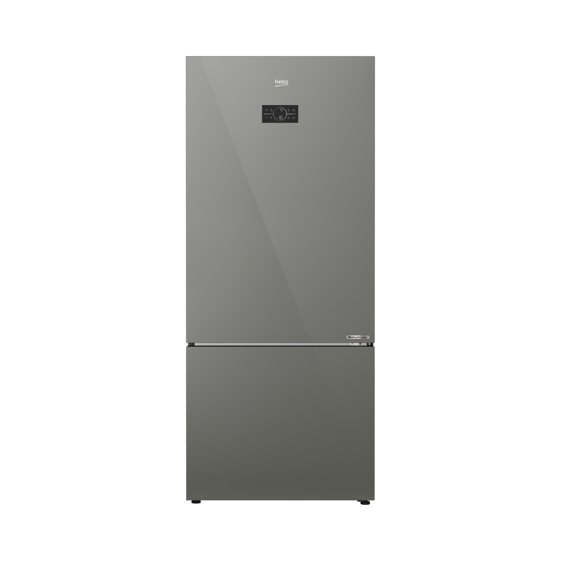 Beko 678551 EGC AI Fit Beyaz Cam Yapay Zeka Teknolojili No Frost Buzdolabı