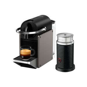 Nespresso Pixie Titan ve  Aeroccino 3 Espresso Makinesi