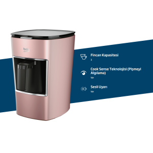Beko BKK 2300 Mini Keyf Rose Gold Türk Kahve Makinesi